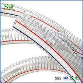 स्टील वायर प्रबलित पीवीसी नली